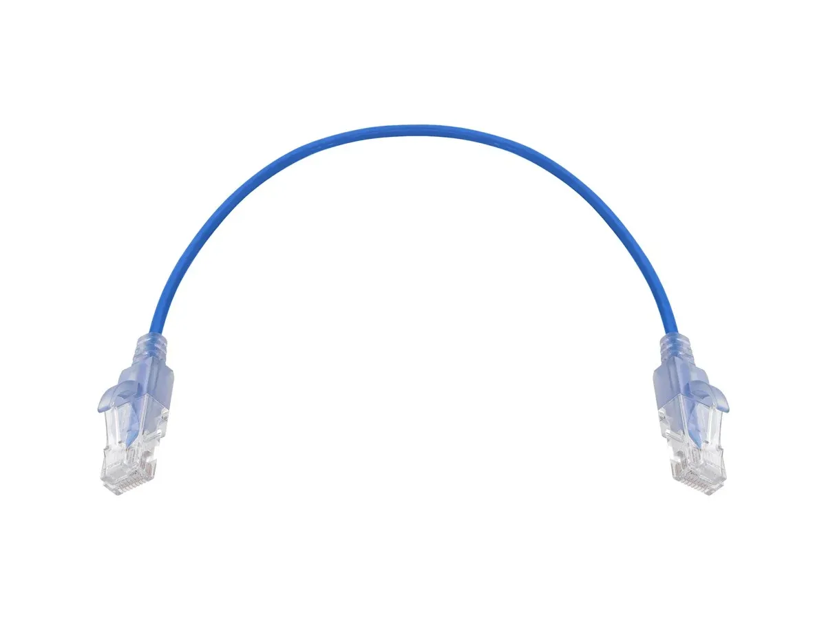 CABLE DE RED MONOPRICE SLIMRUM CAT6A 1FT AZUL